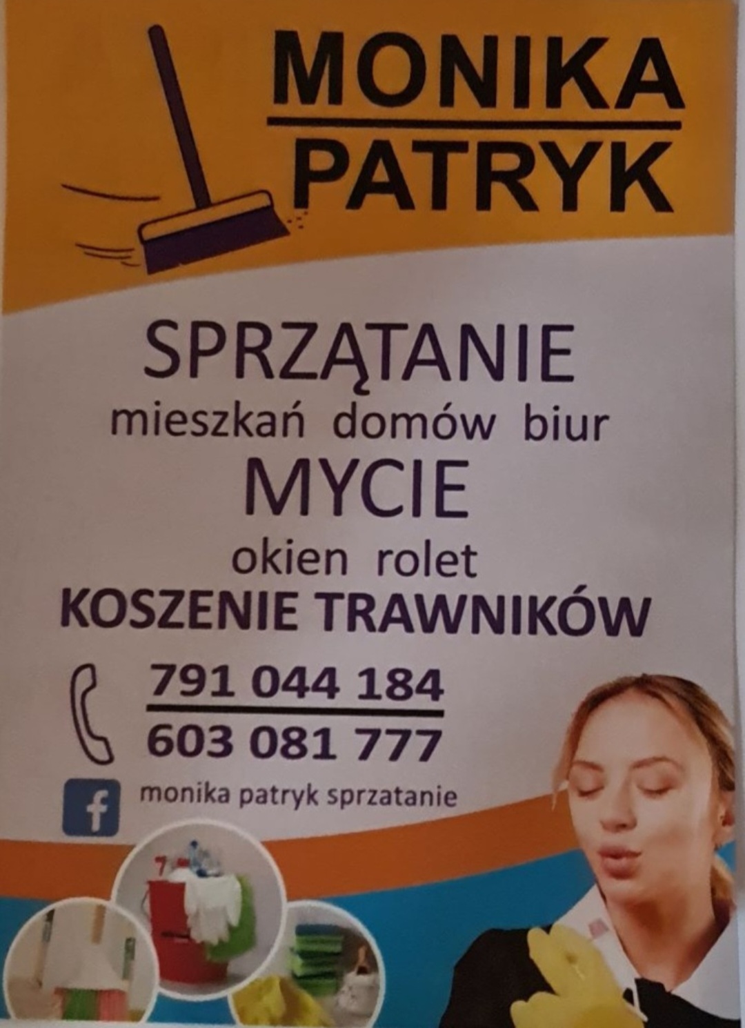 Monika sprzątanie